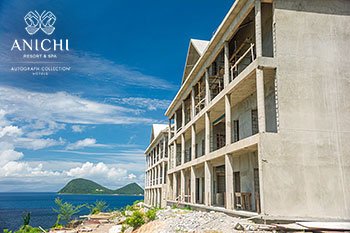 Ход строительства Anichi Resort & Spa от 21 октября 2019: здания 9 и 10