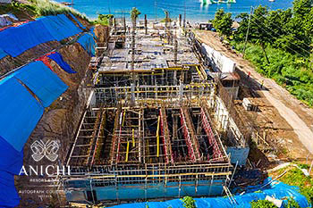 Ход строительства Anichi Resort & Spa от 28 ноября 2019: Прогресс строительства здания D
