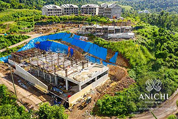 Ход строительства Anichi Resort & Spa от 28 ноября 2019: вид с воздуха