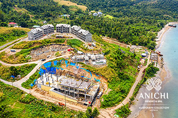 February 14, 2020 Construction Update: Construction Site of the Anichi Resort & Spa