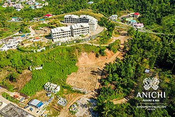 Ход строительства Anichi Resort & Spa от 24 января 2020: земельные работы на новом участке