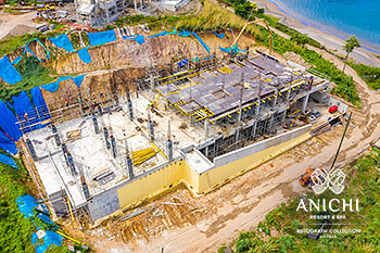 Ход строительства Anichi Resort & Spa от 14 февраля 2020: здание D