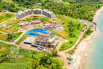 Ход строительства Anichi Resort & Spa от 23 марта 2020: вид с воздуха