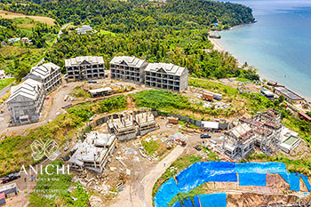 Ход строительства Anichi Resort & Spa от 23 марта 2020: строительная площадка