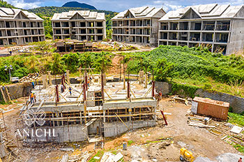 Ход строительства Anichi Resort & Spa от 23 марта 2020: здание 2