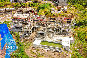 Ход строительства Anichi Resort & Spa от 23 марта 2020: здание 3