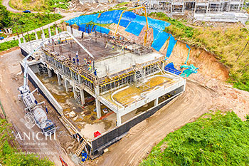 Ход строительства Anichi Resort & Spa от 23 марта 2020: второй этаж здание D