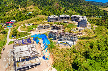 Ход строительства Anichi Resort & Spa от 22 апреля 2020: вид на восток