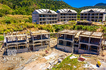 Ход строительства Anichi Resort & Spa от 22 апреля 2020: здания 1 и 2