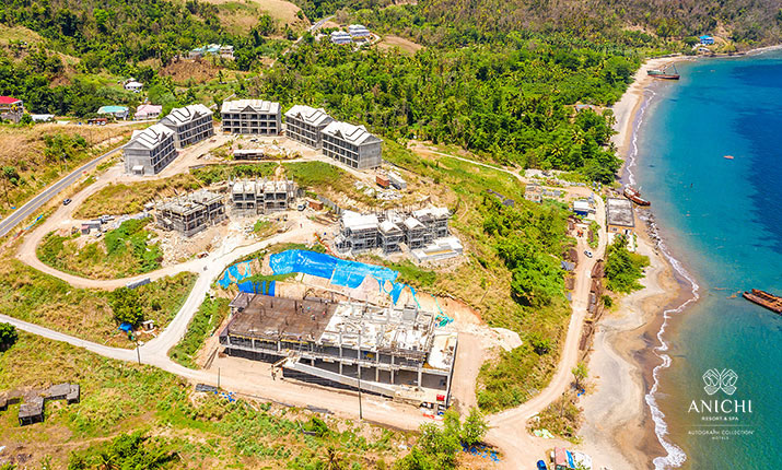 Ход строительства Anichi Resort & Spa от 22 мая 2020