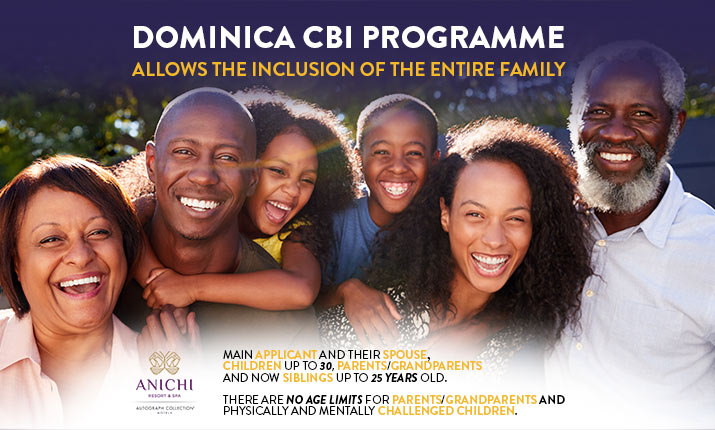 Dominica Becomes Most Family Friendly CBI Programme in the World