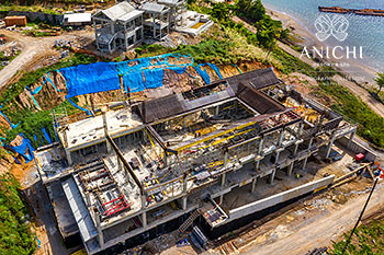 Ход строительства Anichi Resort & Spa от 3 июля 2020: третий этаж здания D