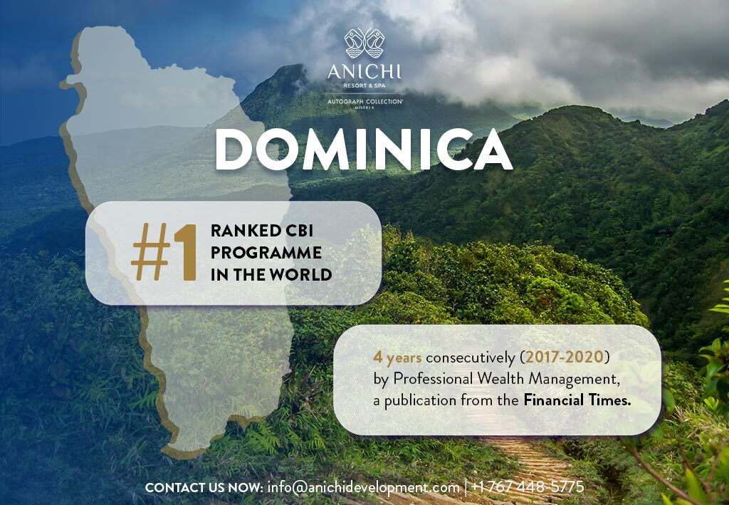 CBI Index 2020: Dominica ranked #1 for Citizenship by Investment for fourth Consecutive year