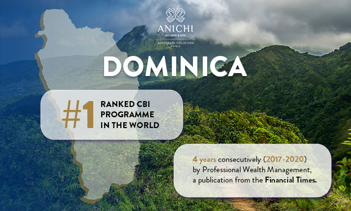 Dominica ranked #1 for Citizenship by Investment for fourth Consecutive year