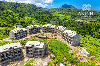 Ход строительства Anichi Resort & Spa от 24 августа 2020: здания 6-10