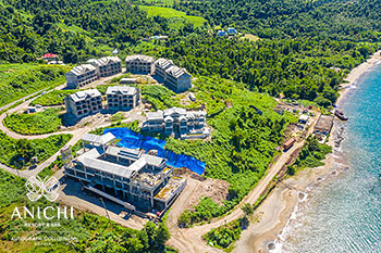 October 20, 2020 Construction Update: Aerial View of Anichi Resort & Spa