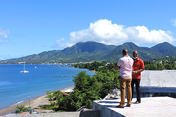 At the construction site of Anichi Resort & Spa