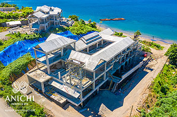 Ход строительства Anichi Resort & Spa от 20 октября 2020: здание D с видом на Карибское море