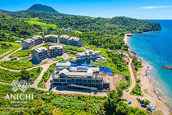 Ход строительства Anichi Resort & Spa от 20 октября 2020: вид с воздуха на доминиканский курорт