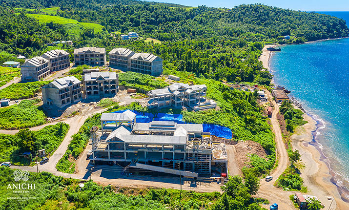 Ход строительства курорта Anichi Resort & Spa от 20 октября 2020