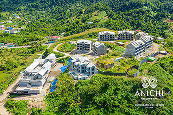 December 2020 Construction Update: Aerial View of the Caribbean Resort