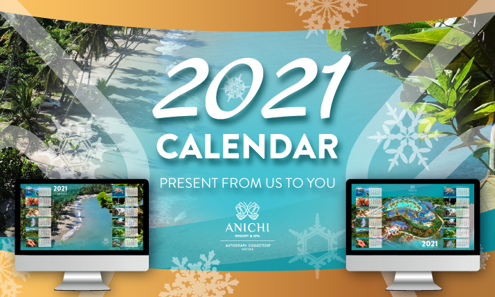 Free Dominica Calendar 2021 for Print and Desktop