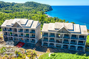 Ход строительства Anichi Resort & Spa от 26 ноября 2020: здания с видом на Карибское море