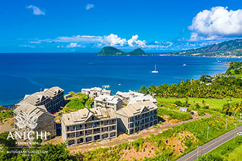 Ход строительства Anichi Resort & Spa от 26 ноября 2020: вид с воздуха на доминиканский курорт