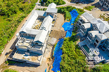 Ход строительства Anichi Resort & Spa на декабрь 2020 года: восточный вид на здание D
