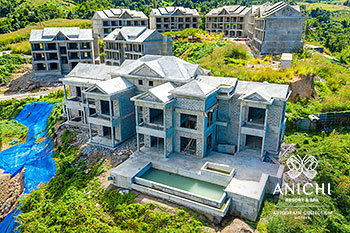 Ход строительства Anichi Resort & Spa на декабрь 2020 года: здание 3