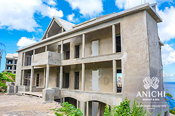 Ход строительства Anichi Resort & Spa на декабрь 2020 года: здание 1