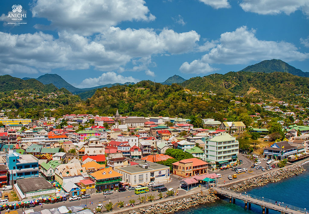 The capital of Dominica, Roseau