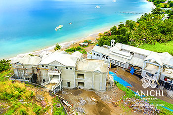 January 2021 Construction Update of Anichi Resort & Spa: North View of Building 3