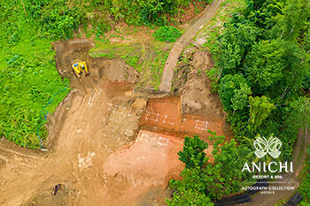 January 2021 Construction Update of Anichi Resort & Spa: Block A