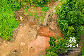 January 2021 Construction Update of Anichi Resort & Spa: Block A