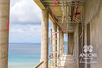 March 2021 Construction Update of Anichi Resort & Spa: Caribbean Sea View