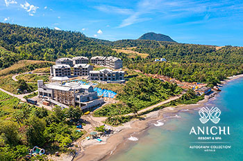 Ход строительства Anichi Resort & Spa за март 2021: вид с воздуха на курорт