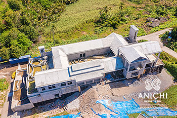 Ход строительства Anichi Resort & Spa за март 2021: здание D с видом на север