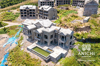 April 2021 Construction Update of Anichi Resort & Spa: Building 3