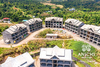 Ход строительства Anichi Resort & Spa за апрель 2021: здания 6-10