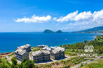 June 2021 Construction Update of Anichi Resort & Spa: North View of the Construction Site