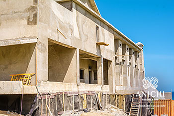 June 2021 Construction Update of Anichi Resort & Spa: Building D