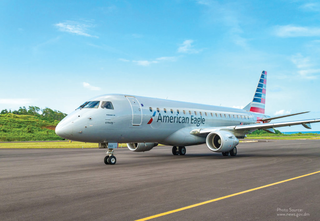 Первый рейс American Airlines Jet, осуществленный во вторник, 22 июня 2021 г.