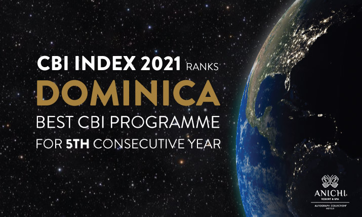 CBI Index 2021 Ranks Dominica Best CBI Programme for 5th consecutive year