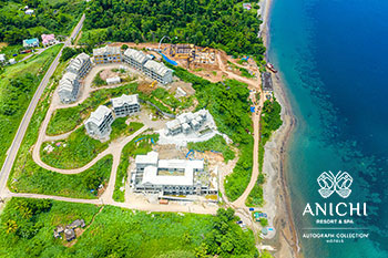 August 2021 Construction Update of Anichi Resort & Spa: Construction Site