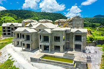 August 2021 Construction Update of Anichi Resort & Spa: Building 3