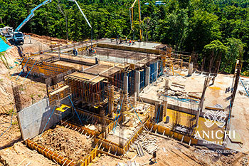 September 2021 Construction Update of Anichi Resort & Spa: Block A
