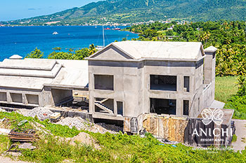 Ход строительства Anichi Resort & Spa за октябрь 2021: здание D