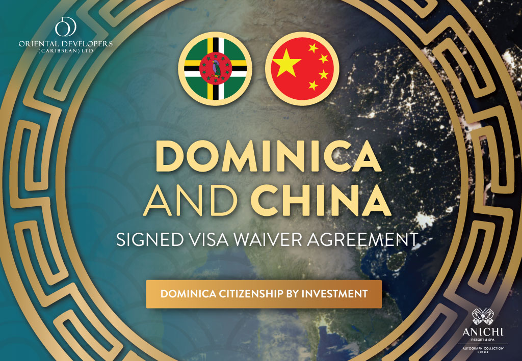 Visa-free agreement between Dominica and China