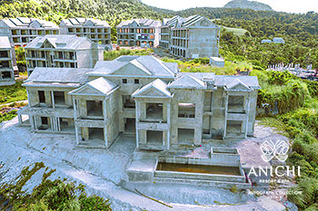 Ход строительства Anichi Resort & Spa за ноябрь 2021: здание 3